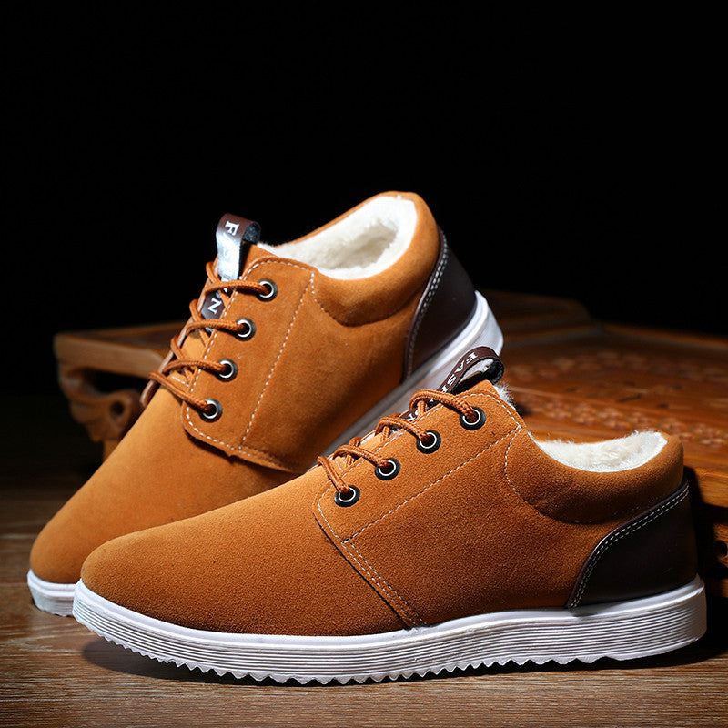 Men's Casual Sneakers with Cotton Lining