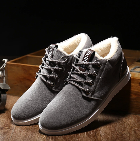 Men's Casual Sneakers with Cotton Lining